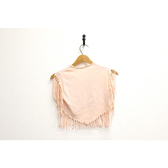 Vintage Beach Bunny Fringe Crop Top Medium - Picture 6 of 9